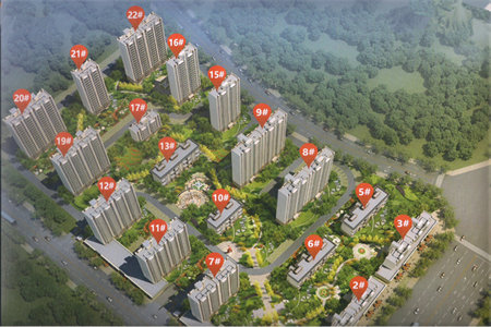 城南德馨花园3室1厅1卫66万75m2出售